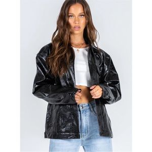 Princess Polly Leather Jacket